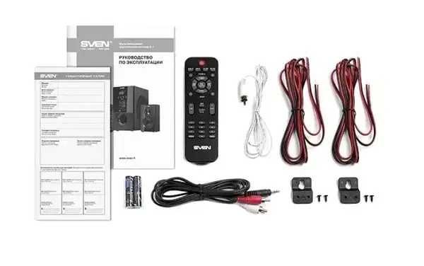 Sven 2050 сабвуфер 55 вт ,USB,SD,FM