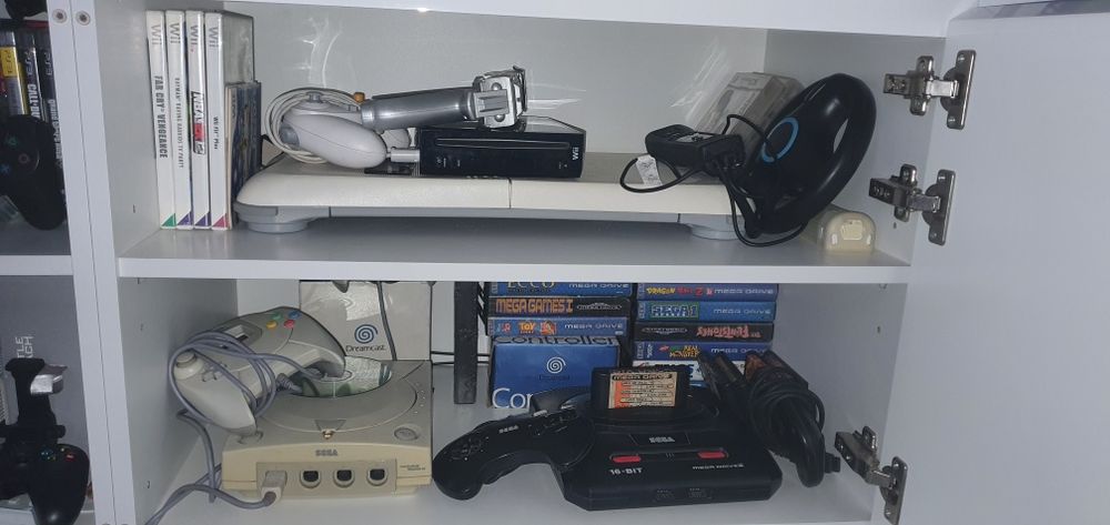 SEGA MD Playstation Psx PS2 e PS3 DREAMCAST Wii
