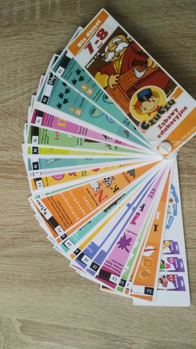 Zabawy edukacyjne czu czu 7-8 lat