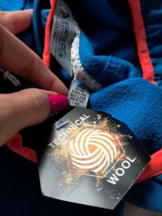 Жіноча кофта вовна фліс худі regatta wool