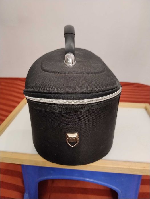 SUPER CENA Duży kuferek kosmetyczny Inter-Vion z lusterkiem 35x23x21