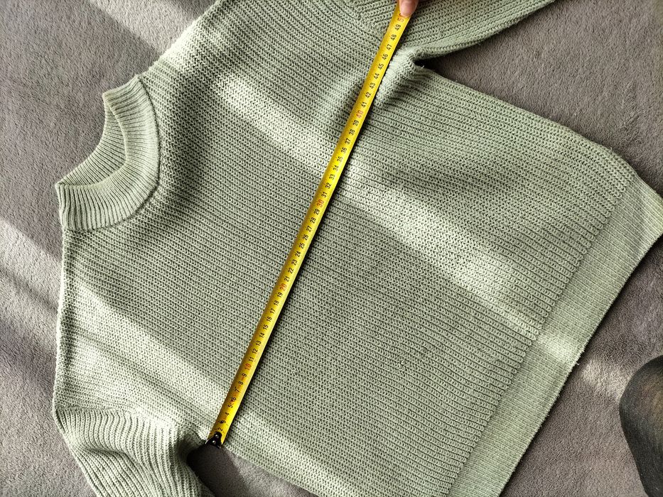 Sweter, sweterek, sweter damski, mięta, ubranie, golf, wełna, bawełna