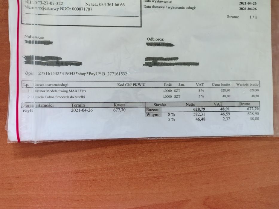 Laktator elektryczny MEDELA + dodatki