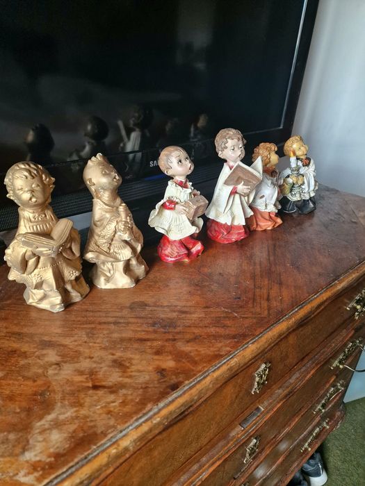 Conjunto de bonecos de decoração