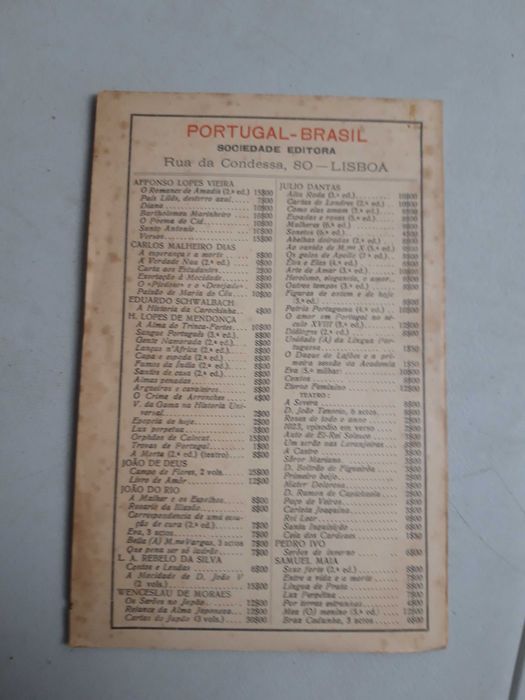 Livro - Julio Dantas - Política Internacional do Espírito
