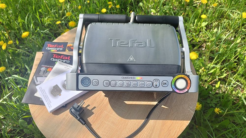 Електрогриль притискний Tefal OptiGrill+ GC712D12