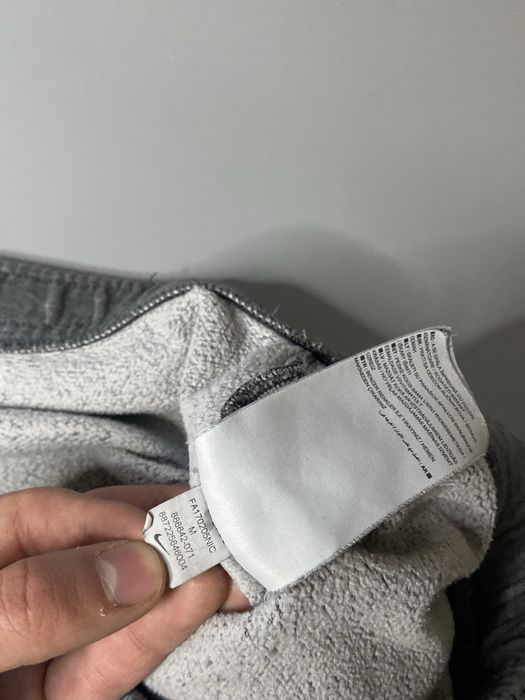 Сірі дуже широкі штани Nike sweatpants