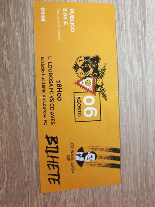 Bilhete Lourosa - Aves