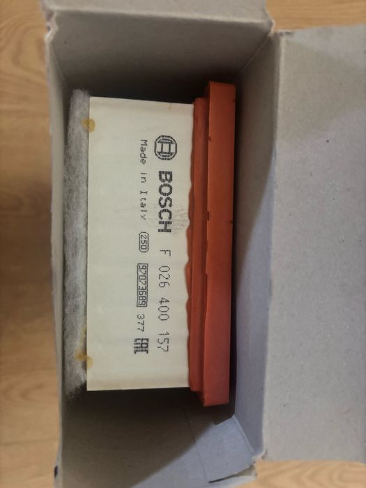 Filtro do ar, BOSCH, novo. Audi A4 2011 diesel