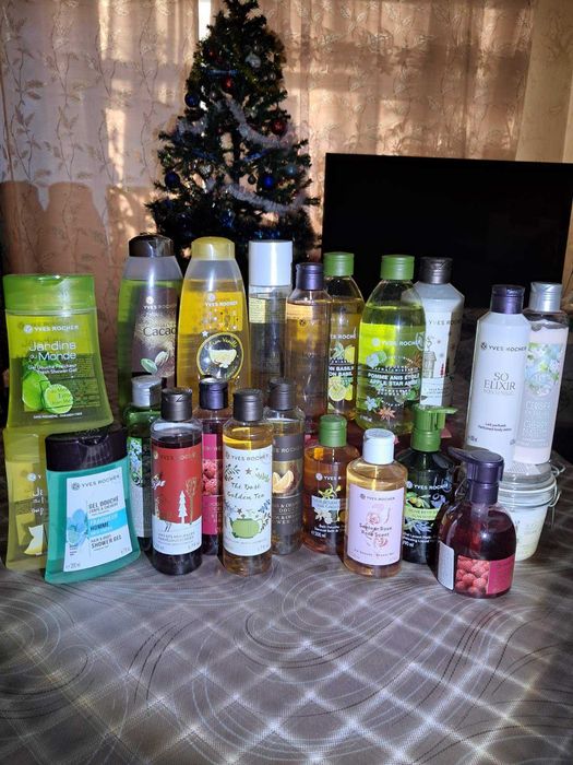 раритетні  гелі ,молочко ів роше  лімітки Yves Rocher