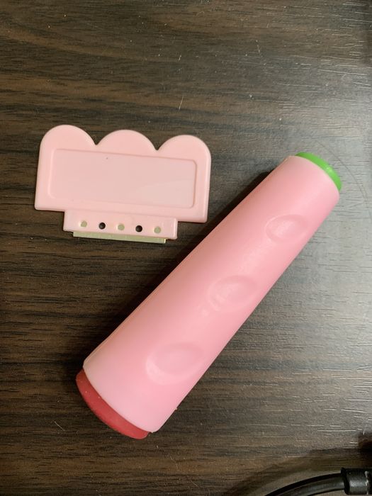 Двусторонній стампер+скребок.Стемпінг для декорирования ногтей