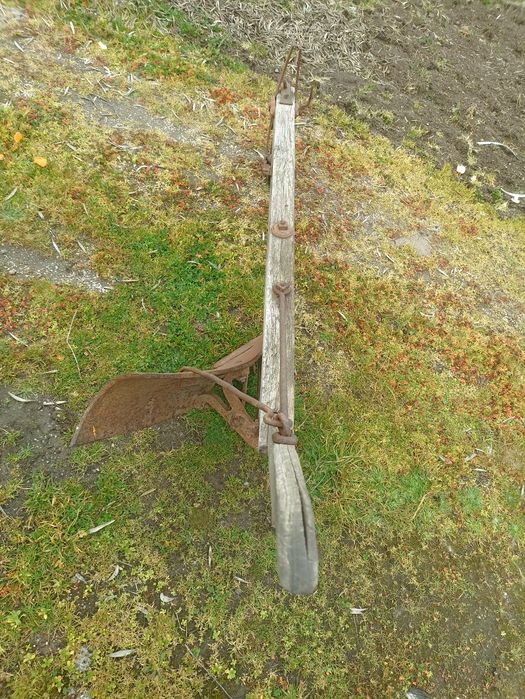 Charrua arado antiga óptima e vintage