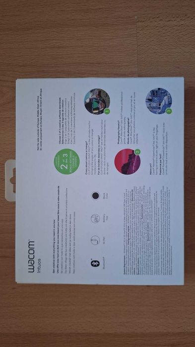 Wacom Intuos S Bluetooth (CTL-4100WL) – como novo, completo