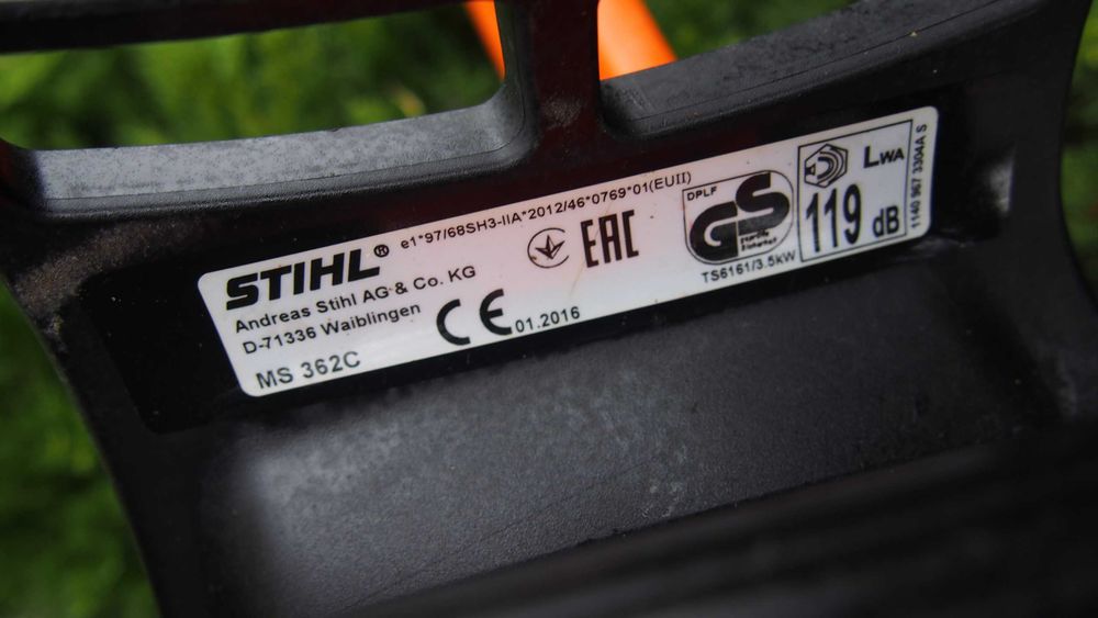 STIHL ms362C MS 362 C  Pila PILARKA Spalinowa