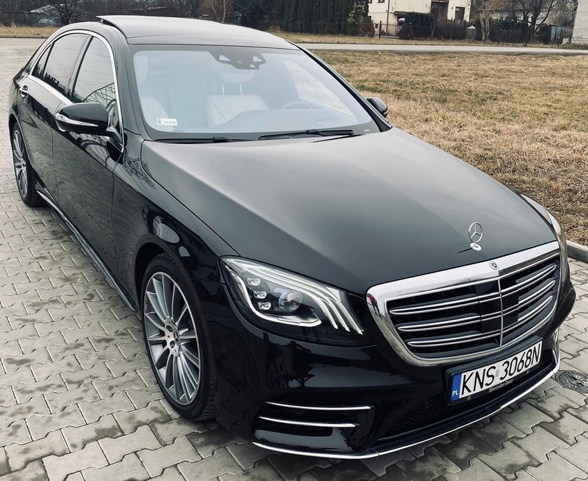 Mercedes-Benz Klasa S Okazja! Mercedes-Benz S LONG 400 d 4-Matic L 9G-TRONIC Bezwypadkowy !