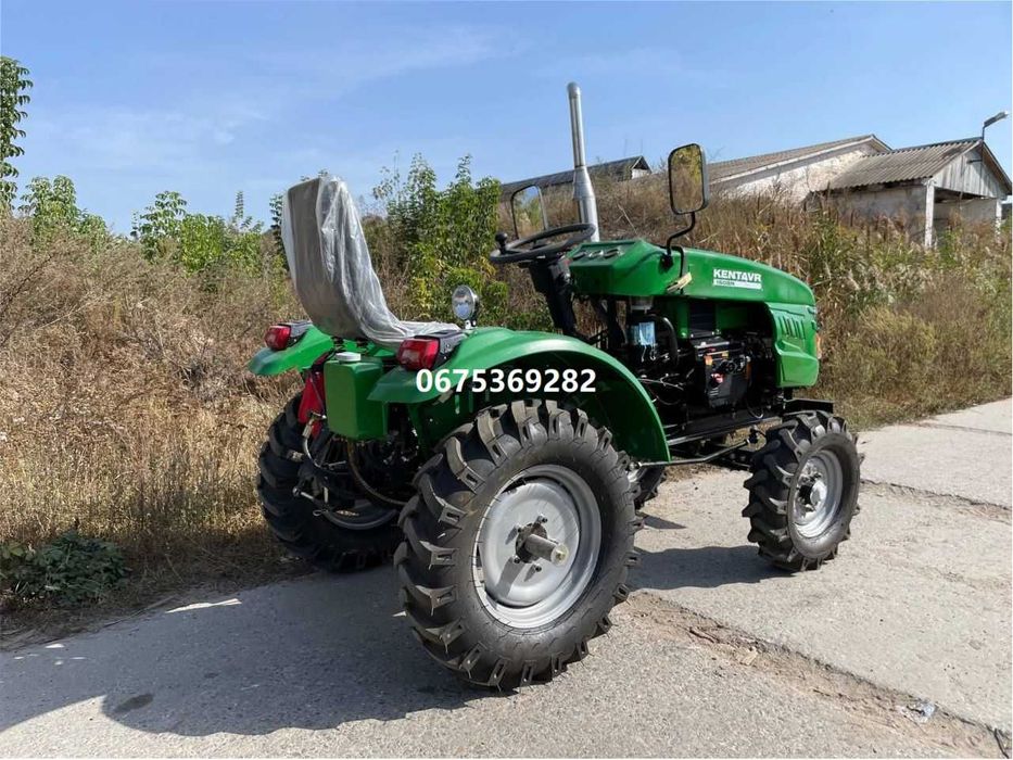 Мототрактор KENTAVR 160 ВN посилена рама Фреза + Плуг Кентавр ДОСТАВКА
