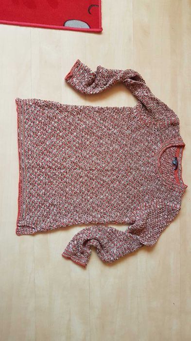 sweterek  PER UNA śliczny melanż M/L