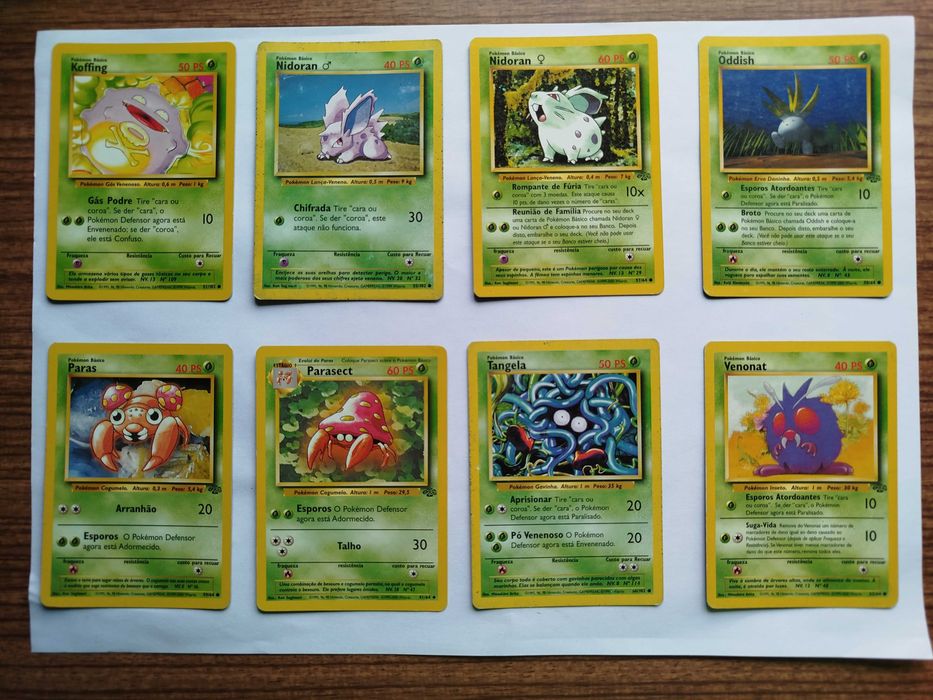Cartas Pokémon TCG M PT 1