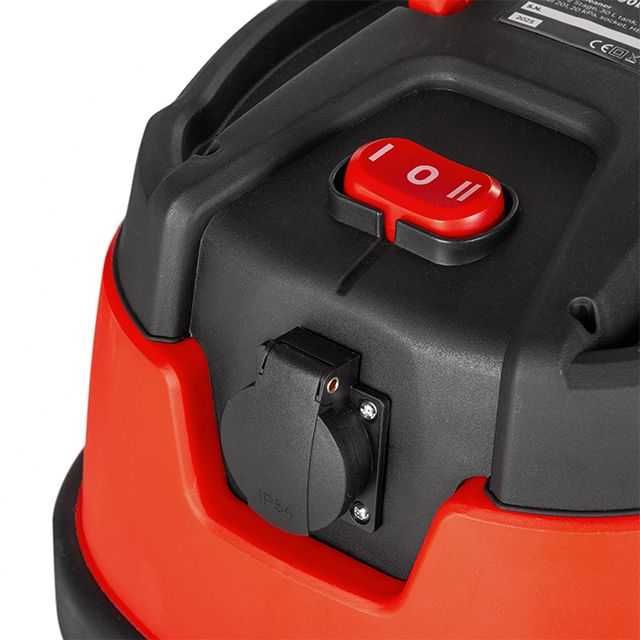 Пилосос будів. 1,4 кВт, бак 30 л, шланг 4 м. STORM INTERTOOL WT-1430.