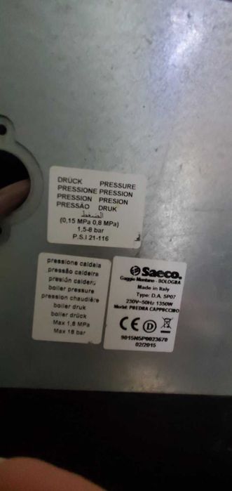 Saeco Phedra Cappuccino