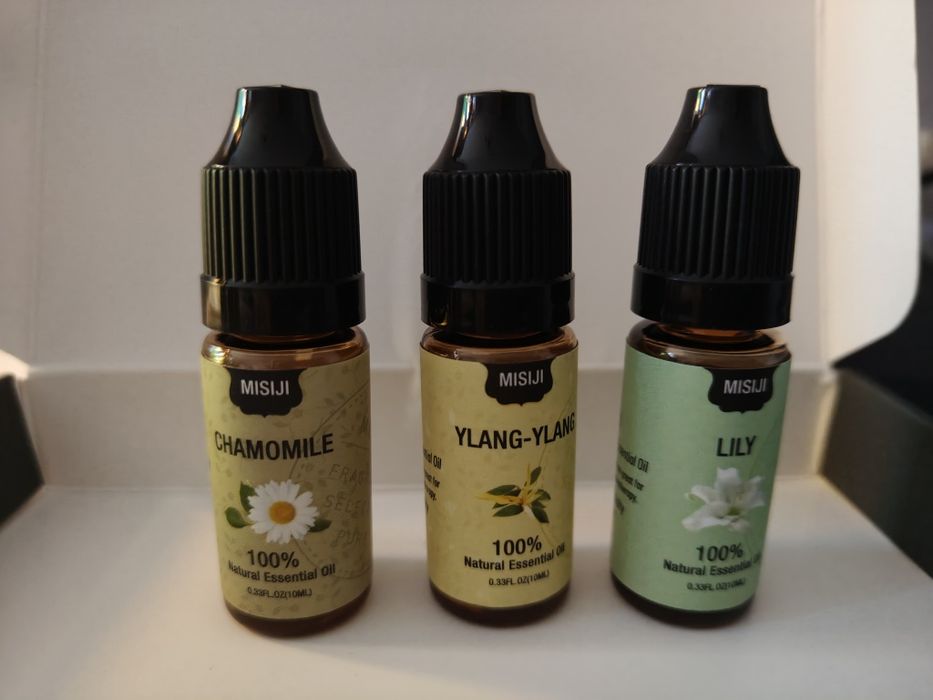 Trzy nowe olejki zapachowe 3x10 ml