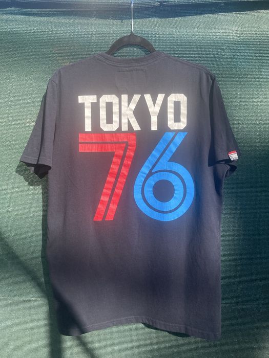 Футболка Superdry Original L TOKYO 76, ідеальний стан