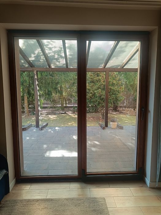 Używane okno tarasowe przesuwne