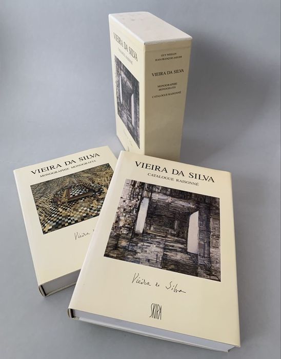 VIEIRA DA SILVA  Catalogue Raisonné e monografia