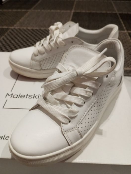 Sneakersy skórzane