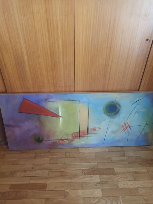 Quadros lindíssimos pintados á mão. Aguarelas e tintas. Lindíssimos.