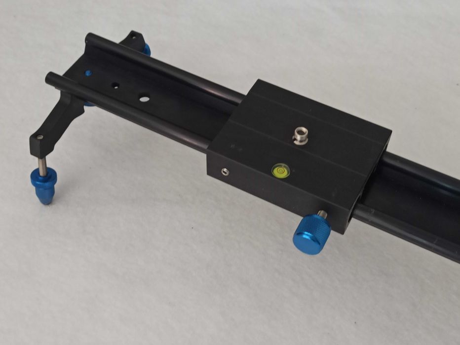 Slider para video e fotografia 1m, alumínio. Estado Impecável.