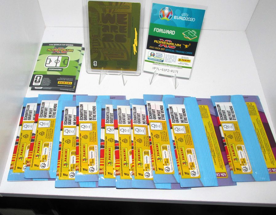 Messi, Ronaldo, Musiala, Rashford + 10 Boosters Panini