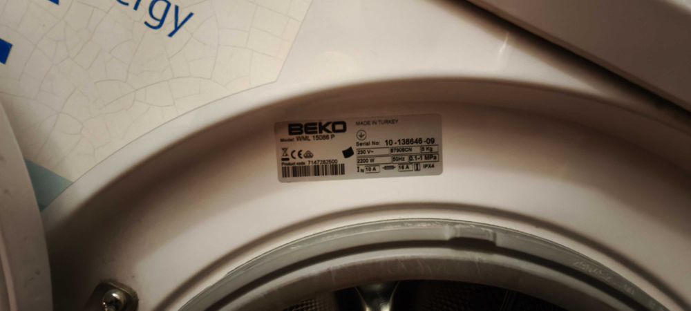 Pralka BEKO 5 kg / 800 rpm – Stan bardzo dobry / W pełni sprawna