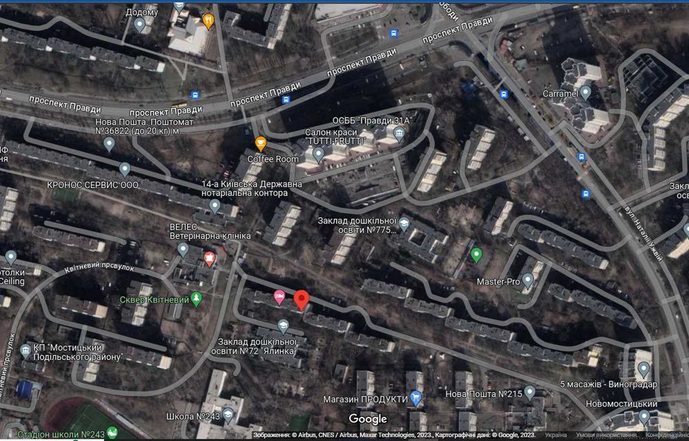 #N382 Квартира оренда посуточно / подобово Виноградар, Пологовий №2