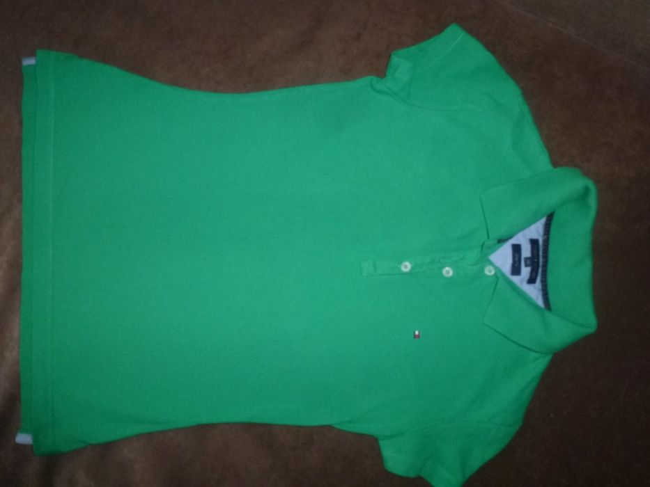 TOMMY HILFIGER bluzka,podkoszulek polo oryginalna XS/S krótki rękaw