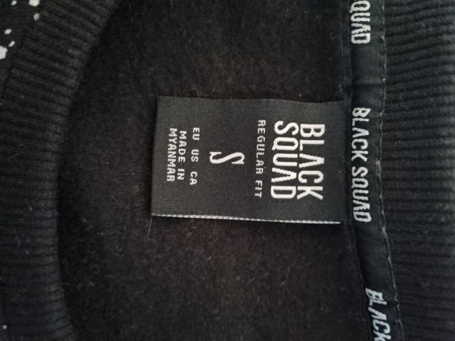 Bluza męska bez kaptura Black squad