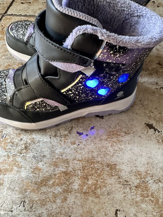 Сапоги зимние Skechers 21,5 см стелька на девочку