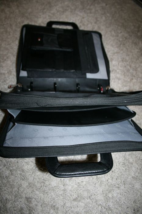 Портфель кожаный деловой, сумка wenger wa-5544-12