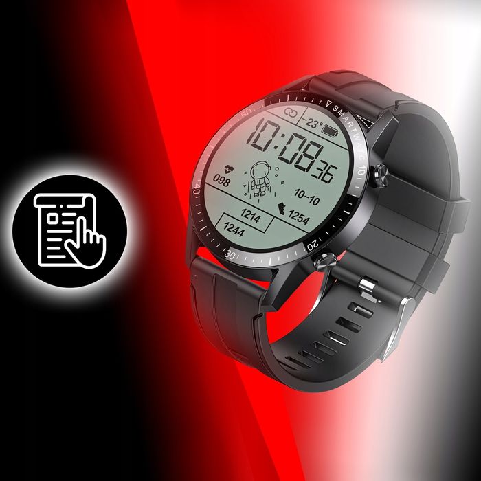 Zegarek Smartwatch Męski TechPro E743