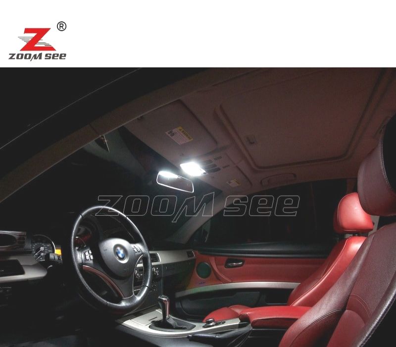 KIT COMPLETO DE 19 LÂMPADAS LED INTERIOR BMW SERIE 3 E93 320I 325I 330D 330I 335I M3 06-13