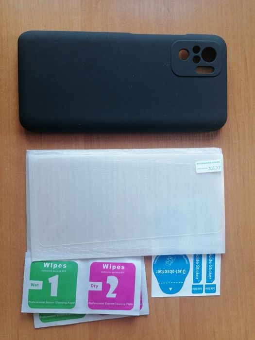 Pokrowiec, Etui + 2 x Szklo hartowane do Xiaomi Redmi 10 4G