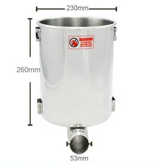 Nadziewarka szpryca 10 l do kiełbas parówek salami 4 lejki