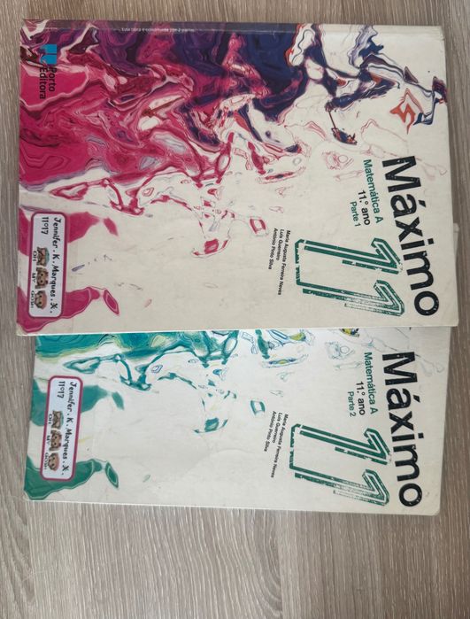 Livros de matemática A 11ano