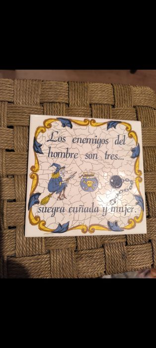 Conjunto Azulejo falante espanhol