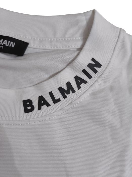 T-shirt Balmain Branca Modelo com corte oversize