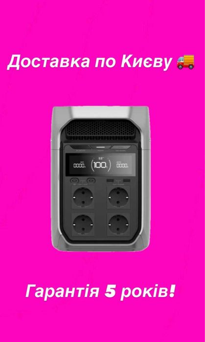 Зарядна станція Ecoflow Delta 3 Plus