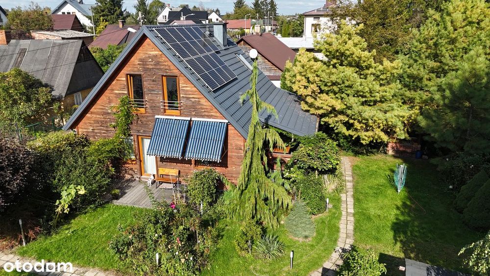 Energooszczędny dom 110m2, fotowolt+solary, dwa garaże, 7ar, Kurów