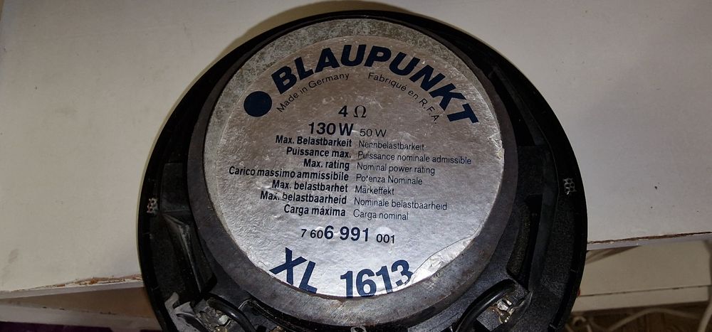 Colunas de som BLAUPKUNT 130w