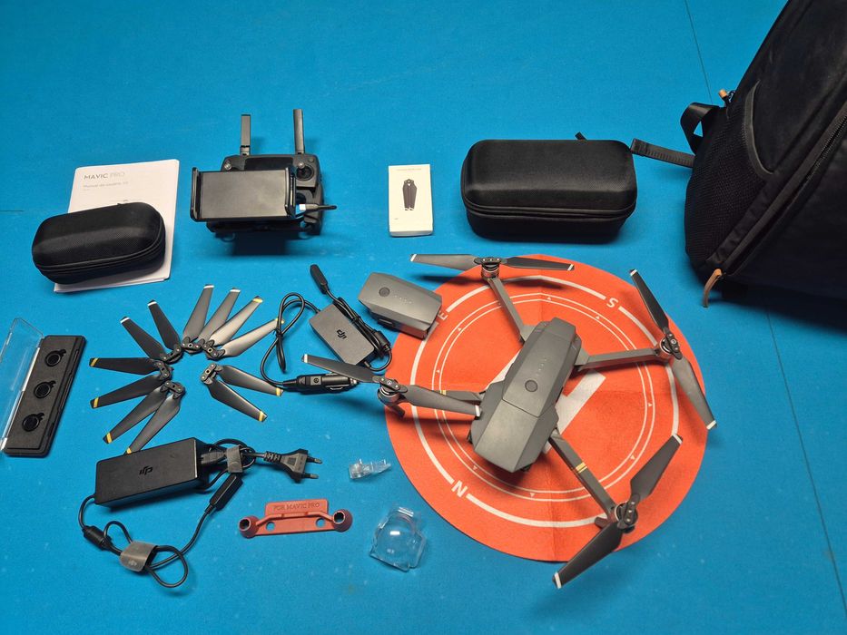 Drone DJI MAVIC PRO + Full Pack Acessórios Extra