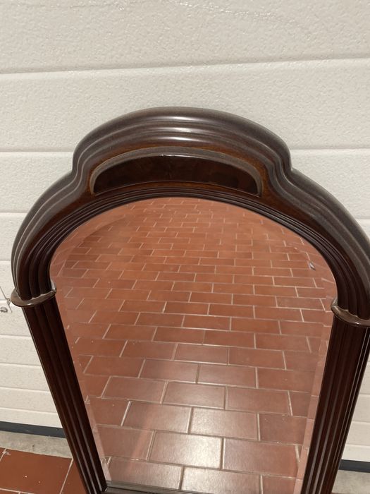 Espelho de Madeira - Mogno - Vintage